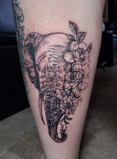 Explore ski mask tattoo ideas, creative tattoo ideas in Sunbury, available at Knuckles & Needles Tattoo Parlor