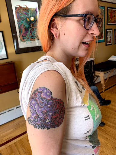 Explore booty cheek tattoo ideas, creative tattoo ideas in Minneapolis, available at Nokomis Tattoo