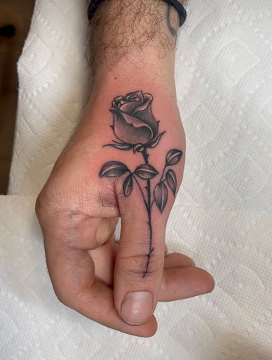 Explore american traditional elbow tattoo ideas, creative tattoo ideas in Mount Juliet, available at Division Street Tattoo Company