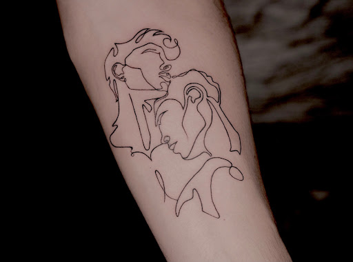 Explore black clover tattoo ideas, creative tattoo ideas in New York, available at UPLIFT TATTOO & PIERCING NYC