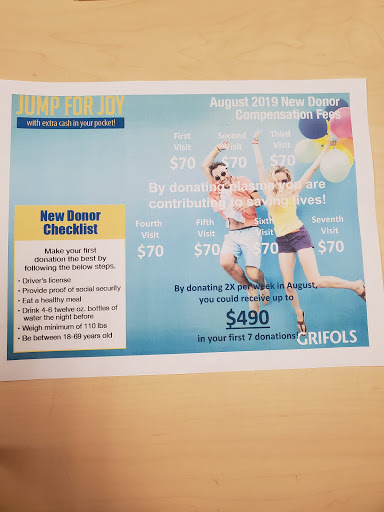 Blood Donation Center «Talecris Plasma Resources», reviews and photos