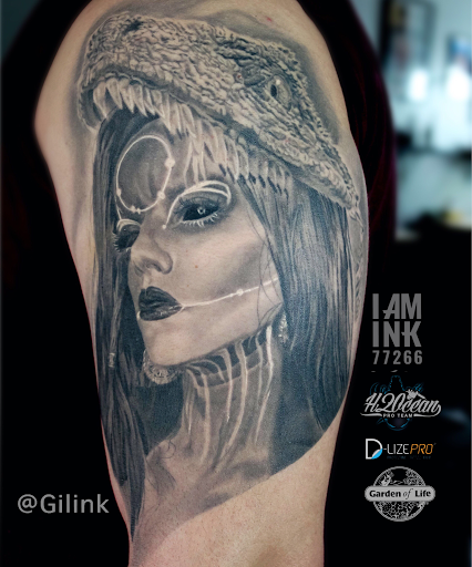 Explore girly half sleeve tattoo ideas for females, creative tattoo ideas in Deerfield Beach, available at Black Rose Tattoo Studio