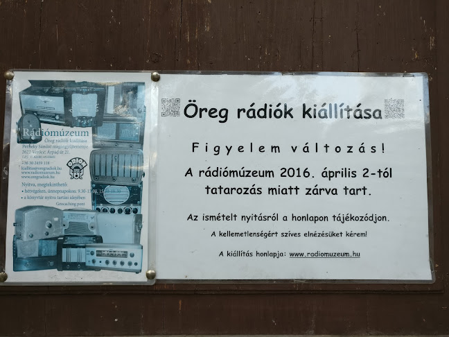 Értékelések erről a helyről: Rádiómúzeum -Öreg rádiók kiállítása, Kismaros - Múzeum