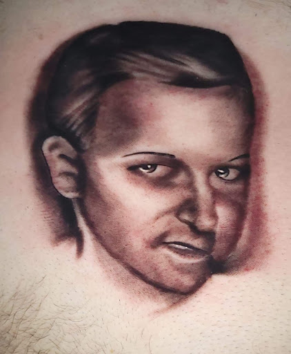 Explore godfather tattoo ideas, creative tattoo ideas in Angola, available at Hoodlum Ink