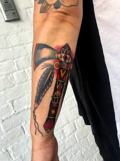 Explore butterfly tattoo sleeve ideas, creative tattoo ideas in New Orleans, available at Lucky Dagger Tattoo