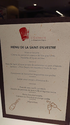 menu du restaurants L'Entracte à La Rochelle