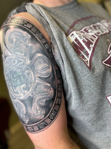 Find western cowboy tattoo ideas for your next unique tattoo in Watford City at Soulful Ink Studios