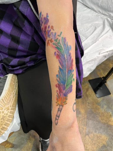 Explore broken clock tattoo ideas, creative tattoo ideas in Adrian, available at Good Life Tattoo Co.
