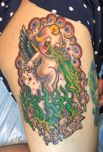 Explore tattoo ideas for fallen soldiers, creative tattoo ideas in Shreveport, available at Red Handed Tattoo