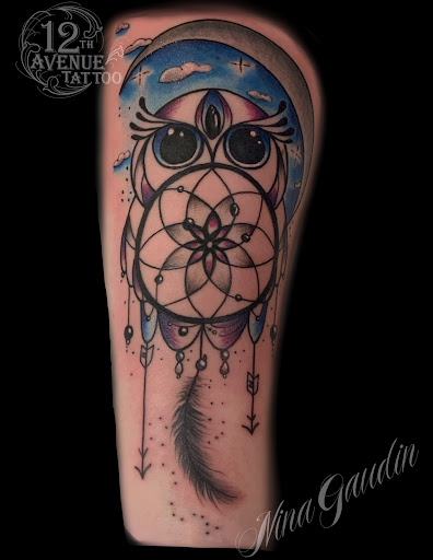 Explore biceps tattoo ideas, creative tattoo ideas in Nampa, available at 12th Avenue Tattoo