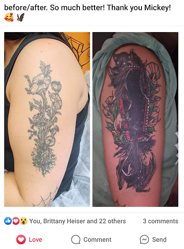 Explore family tree tattoo ideas for guys, creative tattoo ideas in Dickinson, available at Creative InSight Tattoo