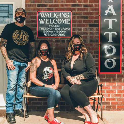 Explore grace tattoo ideas, creative tattoo ideas in Warner Robins, available at Untold Pain Tattoo Studio