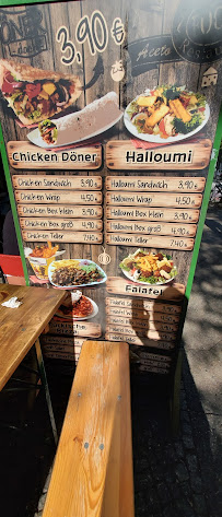 Kebab ACETO CHICKEN DÖNER - Döner Dach à Berlin - menu / carte