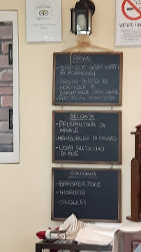 Osteria Naviglio Grande à Milan menu