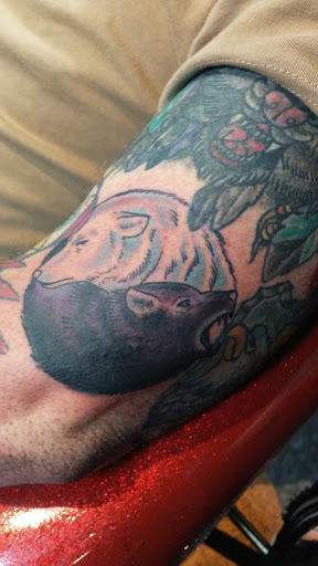 Explore anger tattoo ideas, creative tattoo ideas in West Palm Beach, available at Ink and Pistons Tattoos & Gallery