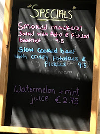 Café Sunrays kitchen à Lagos - menu / carte