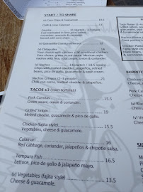 La Lupita à Nice menu
