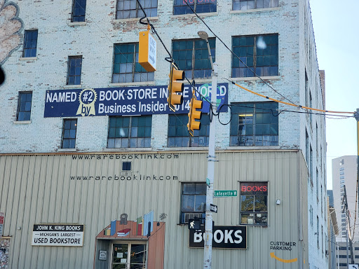 Used Book Store «John K. King Used & Rare Books», reviews and photos, 901 W Lafayette Blvd, Detroit, MI 48226, USA