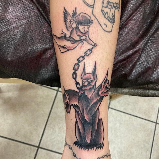 Explore tattoo ideas dogs, creative tattoo ideas in Las Vegas, available at Las Vegas Tattoo Collective, LLC