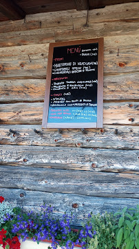 Menu du Malga Fossernica di Dentro à Canal San Bovo
