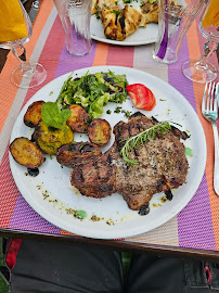 Steak du Restaurant La ferme 