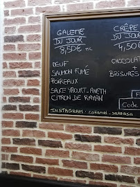 Crêperie Caramel Sarrasin à Paris menu
