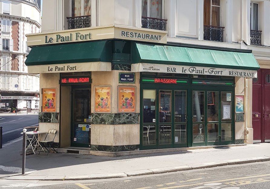 Café Brasserie Le Paul Fort 75014 Paris