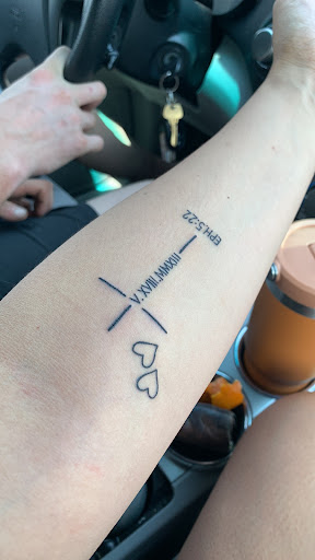 Explore grandchildren tattoo ideas, creative tattoo ideas in New Ringgold, available at The Tattoo Lady