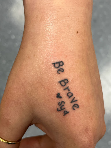 Explore name tattoo ideas on arm, creative tattoo ideas in La Vista, available at InkedUp Needles