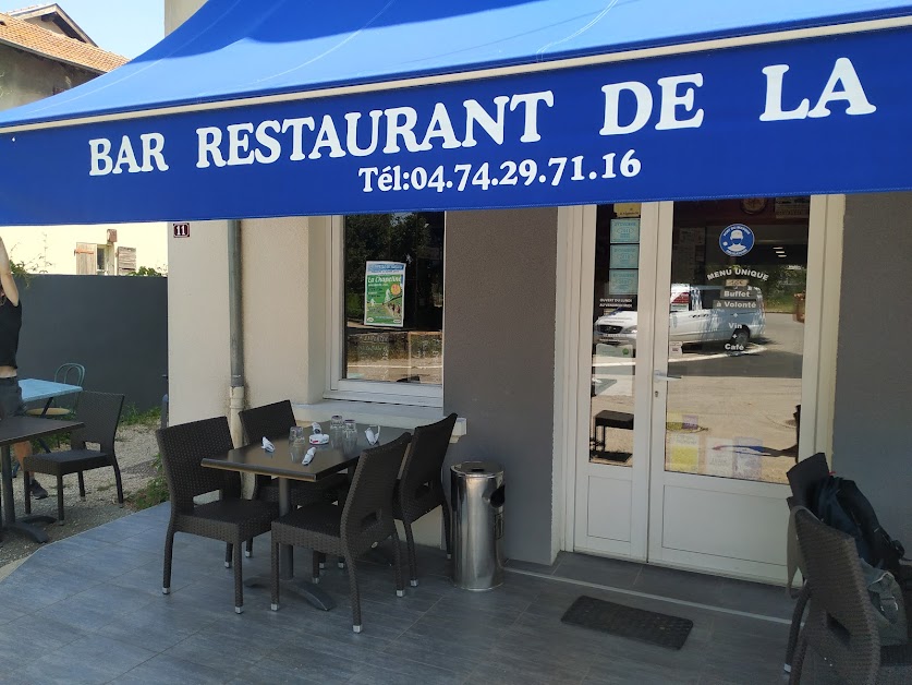 Bar Restaurant de La Gare à Salaise-sur-Sanne