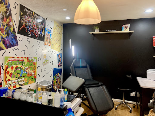 Explore gay couple tattoo ideas, creative tattoo ideas in Kokomo, available at Happys Tattoo Studio