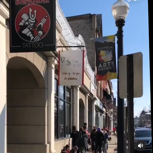 Explore tragus tattoo ideas, creative tattoo ideas in Bethlehem, available at Raygun Samurai Tattoo