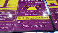 Kebab Marmara Kebab à Offranville (la carte)