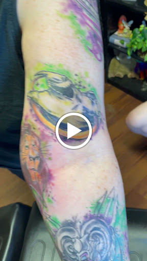 Explore wyoming tattoo ideas, creative tattoo ideas in Walnut Cove, available at Wildfire Tattoo Studio