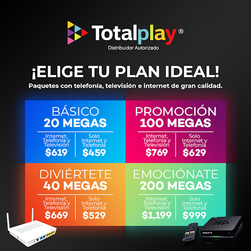 TotalPlay Culiacan Distribuidor Autorizado