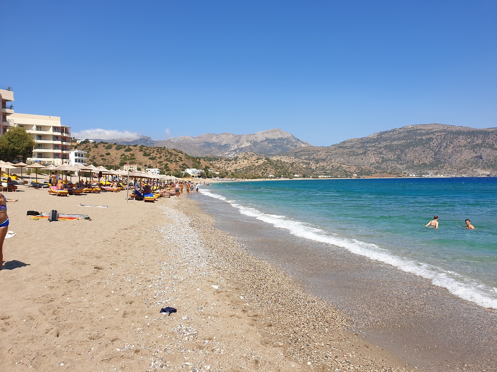 Fotografie cu Limniatis beach cu o suprafață de nisip maro
