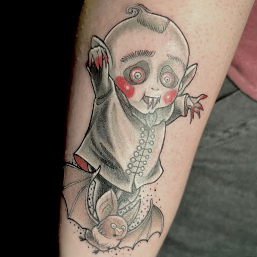 Find good leg tattoo ideas for your next unique tattoo in Lancaster at Black Altar Collective