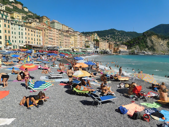 Camogli beach