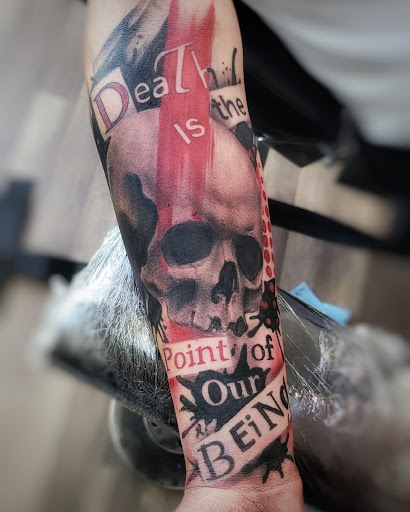 Explore marine tattoo ideas, creative tattoo ideas in Mc Kees Rocks, available at Exile Ink