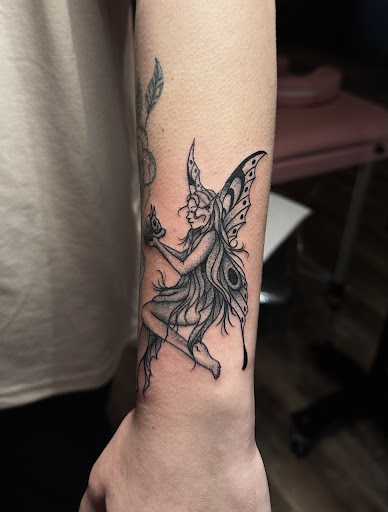 Explore latitude and longitude tattoo ideas, creative tattoo ideas in Lander, available at Blackblood Tattoo and Piercing