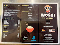 Woshi Wok and Sushi à Villeurbanne menu