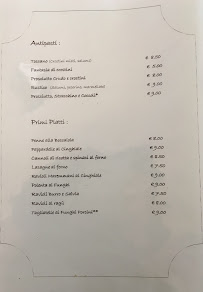 Restaurant toscan Ristorante Lago Giardino à Pistoia (la carte)