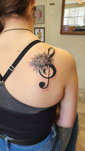 Explore fill in tattoo ideas, creative tattoo ideas in Yorktown, available at Army Navy Tattoo