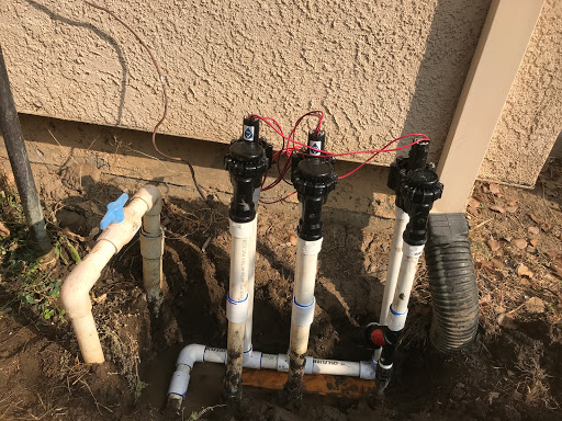 Lawn sprinkler system contractor Stockton