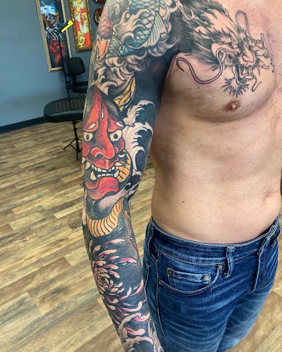 Explore blue october tattoo ideas, creative tattoo ideas in Findlay, available at Tattoos by Brayden