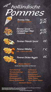 Holländische Spezialitäten à Friedrichstadt carte