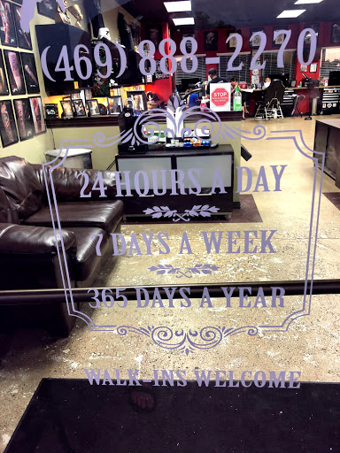 Explore vampire tattoo ideas, creative tattoo ideas in Dallas, available at Controversy Ink Tattoo Studio