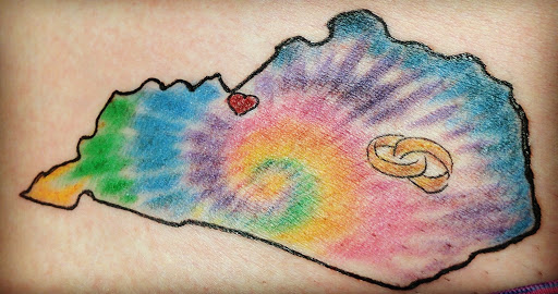 Explore lat long tattoo ideas, creative tattoo ideas in Louisville, available at Prophecy Ink Tattoo Studio & Fine Art Gallery