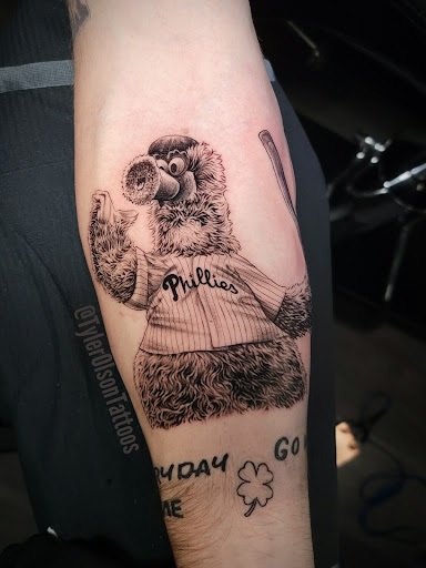Explore tattoo shading ideas filler, creative tattoo ideas in Jamison, available at Green Door Tattoo