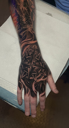 Explore tattoo ideas for mens sleeves, creative tattoo ideas in Weatherford, available at Weatherford Tattoo Co.